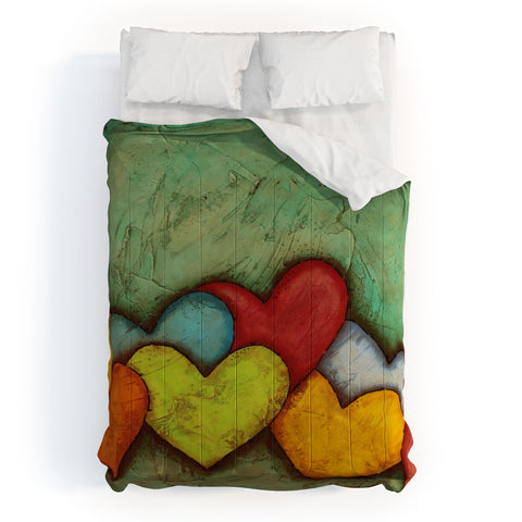 Isa Zapata Chain Of Love Comforter