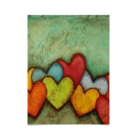 Isa Zapata Chain Of Love Poster