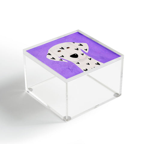 Isa Zapata Dalmatian Love Acrylic Box
