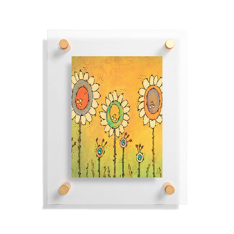 Isa Zapata Dinner At Sunset Floating Acrylic Print