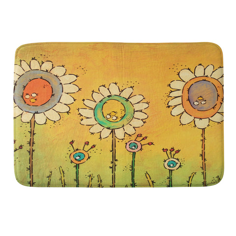 Isa Zapata Dinner At Sunset Memory Foam Bath Mat