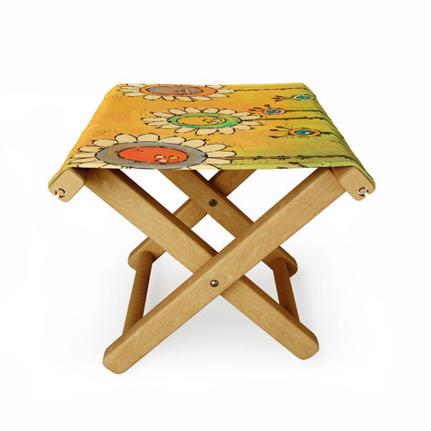 Isa Zapata Dinner At Sunset Folding Stool