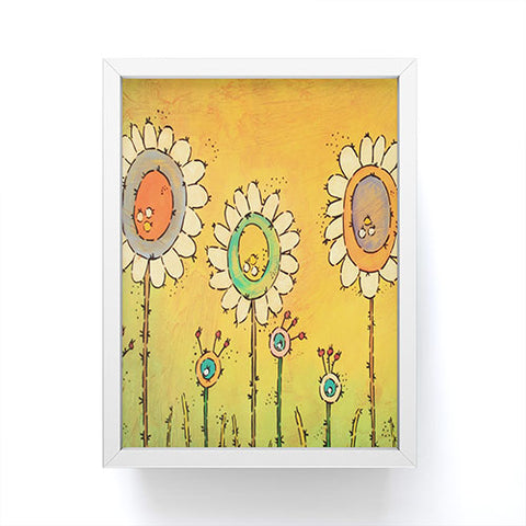 Isa Zapata Dinner At Sunset Framed Mini Art Print