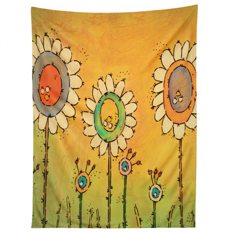 Isa Zapata Dinner At Sunset Tapestry