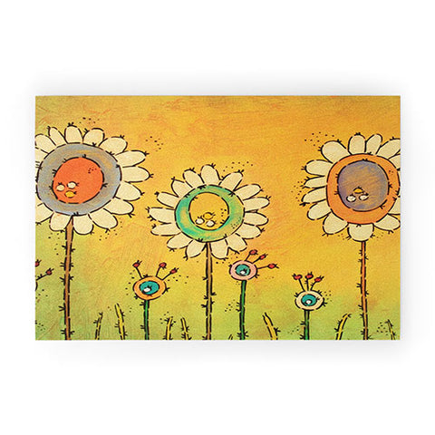 Isa Zapata Dinner At Sunset Welcome Mat