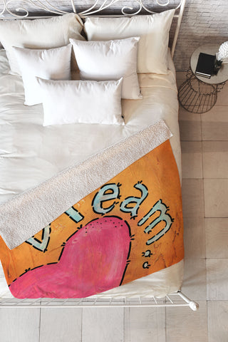 Isa Zapata Dream Fleece Throw Blanket