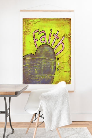 Isa Zapata Faith Art Print And Hanger