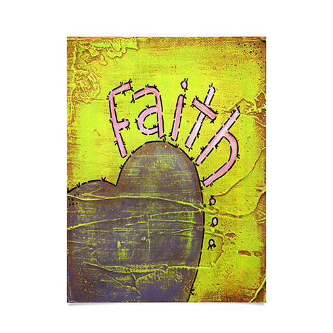 Isa Zapata Faith Poster