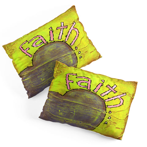 Isa Zapata Faith Pillow Shams