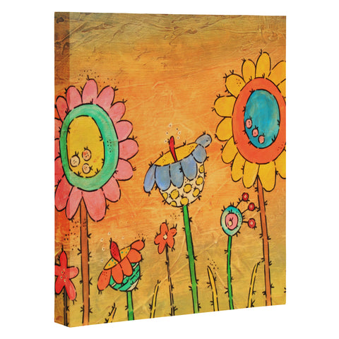 Isa Zapata Festive Garden Art Canvas