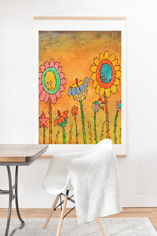 Isa Zapata Festive Garden Art Print And Hanger