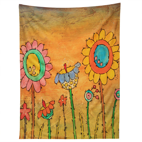 Isa Zapata Festive Garden Tapestry