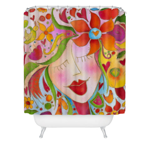 Isa Zapata Free at last Shower Curtain