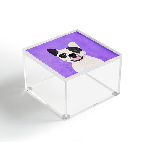 Isa Zapata Frenchie love Acrylic Box
