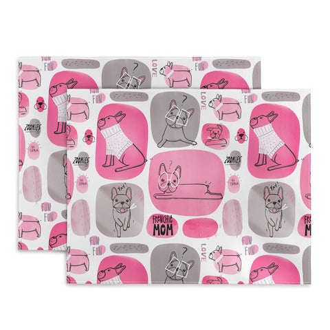 Isa Zapata Frenchie Mom Placemat