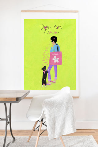 Isa Zapata Hold me mom Art Print And Hanger