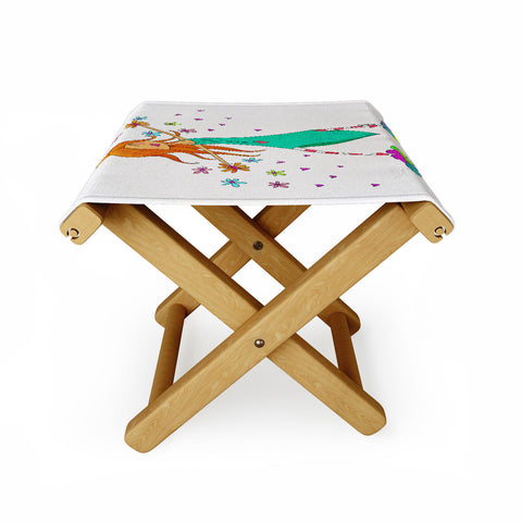 Isa Zapata Je veux Folding Stool