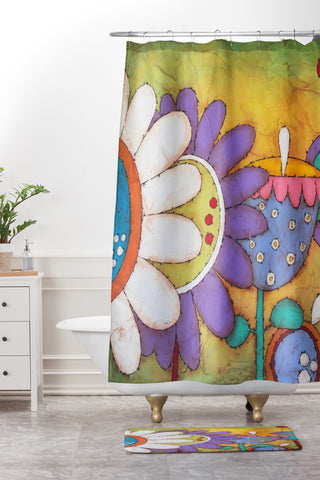 Isa Zapata Living Our Dream Shower Curtain And Mat