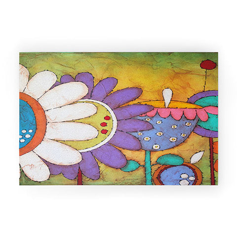 Isa Zapata Living Our Dream Welcome Mat