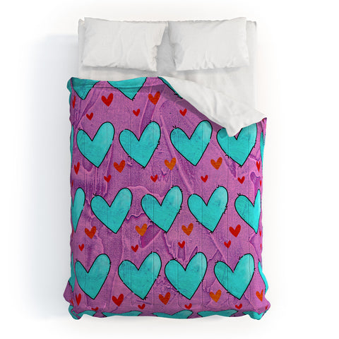 Isa Zapata Love Butterfly Comforter