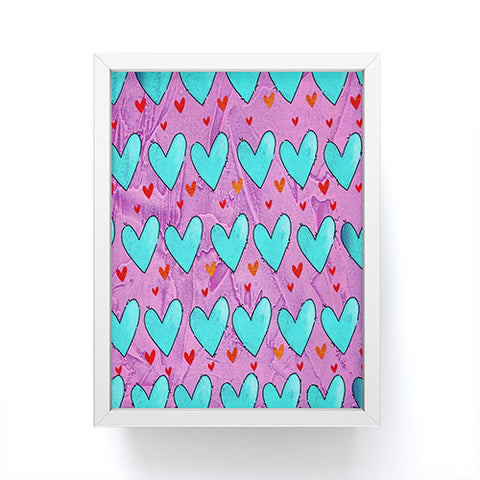 Isa Zapata Love Butterfly Framed Mini Art Print