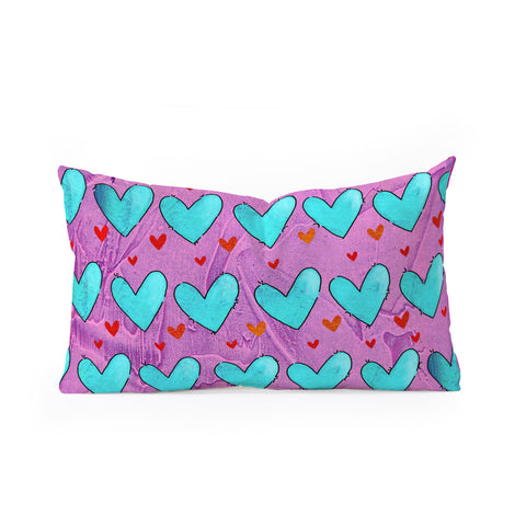 Isa Zapata Love Butterfly Oblong Throw Pillow