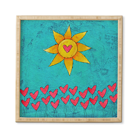 Isa Zapata Love Garden Framed Wall Art