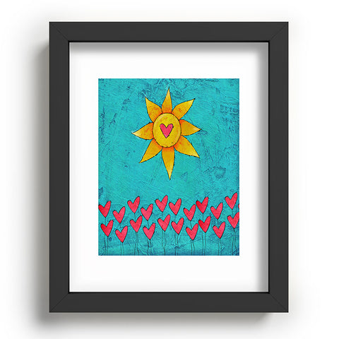 Isa Zapata Love Garden Recessed Framing Rectangle