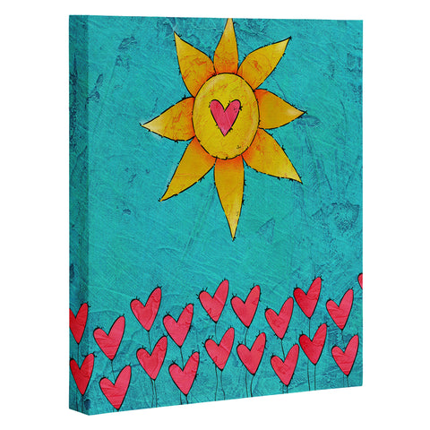 Isa Zapata Love Garden Art Canvas