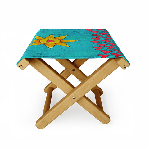 Isa Zapata Love Garden Folding Stool