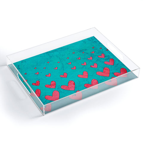 Isa Zapata Love Is In The Air 1 Acrylic Tray