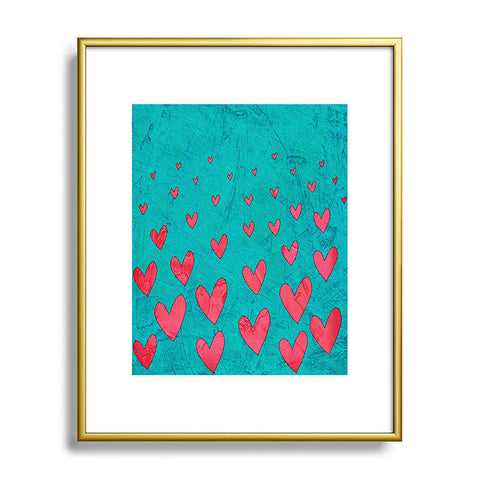 Isa Zapata Love Is In The Air 1 Metal Framed Art Print