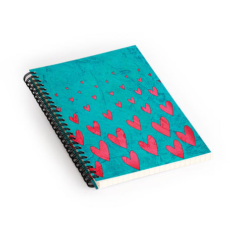 Isa Zapata Love Is In The Air 1 Spiral Notebook