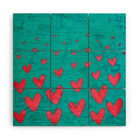 Isa Zapata Love Is In The Air 1 Wood Wall Mural