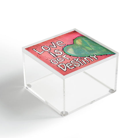 Isa Zapata Love Is Our Destiny Acrylic Box