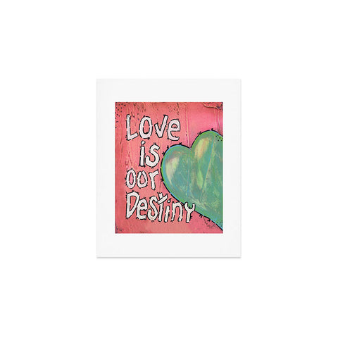 Isa Zapata Love Is Our Destiny Art Print