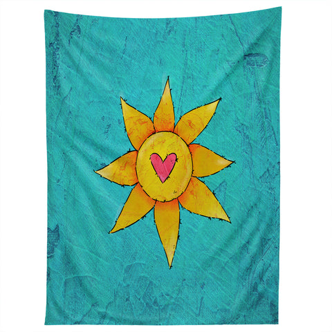 Isa Zapata Love Rays Tapestry
