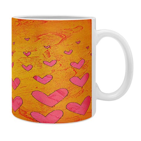 Isa Zapata Love Shower Orange Coffee Mug