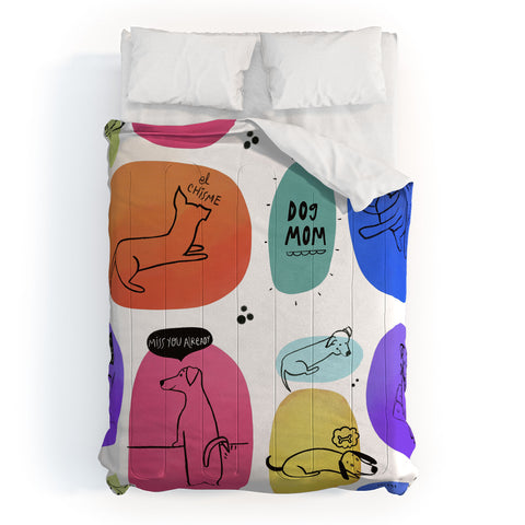 Isa Zapata Mutt Mom Comforter