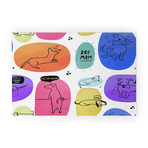 Isa Zapata Mutt Mom Welcome Mat