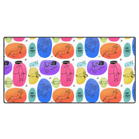 Isa Zapata Mutt Mom Desk Mat