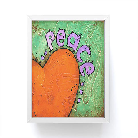 Isa Zapata Paz Framed Mini Art Print