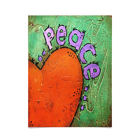 Isa Zapata Paz Poster