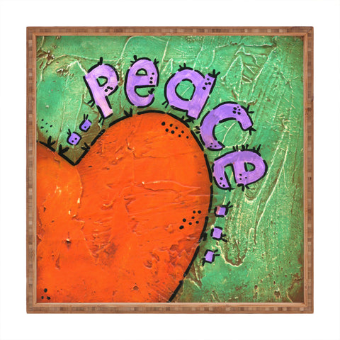 Isa Zapata Paz Square Tray