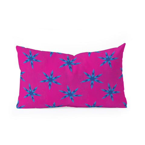 Isa Zapata Stars From Gaia Oblong Throw Pillow