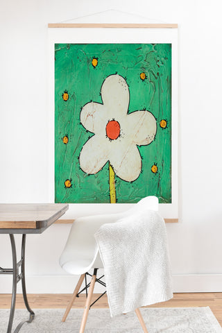 Isa Zapata The Flower Art Print And Hanger