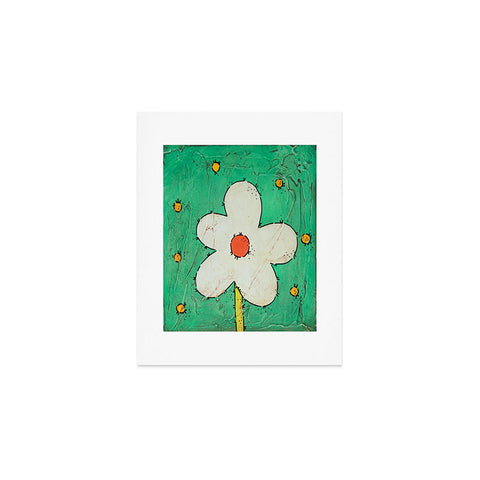 Isa Zapata The Flower Art Print