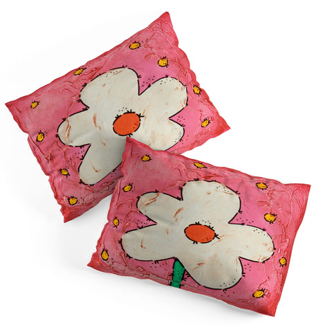 Isa Zapata The Flower Pink BK Pillow Shams