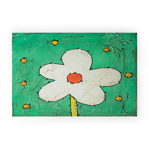 Isa Zapata The Flower Welcome Mat