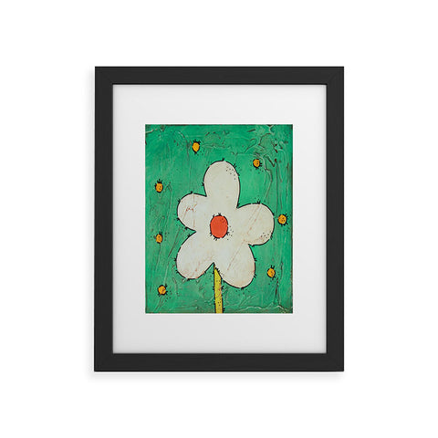 Isa Zapata The Flower Framed Art Print